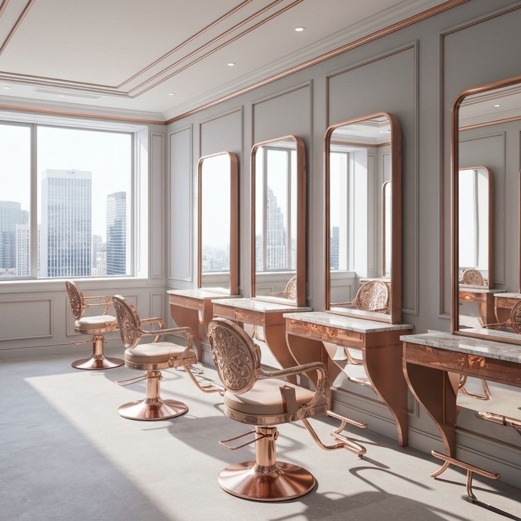 Luxe Beauty Studio Interior